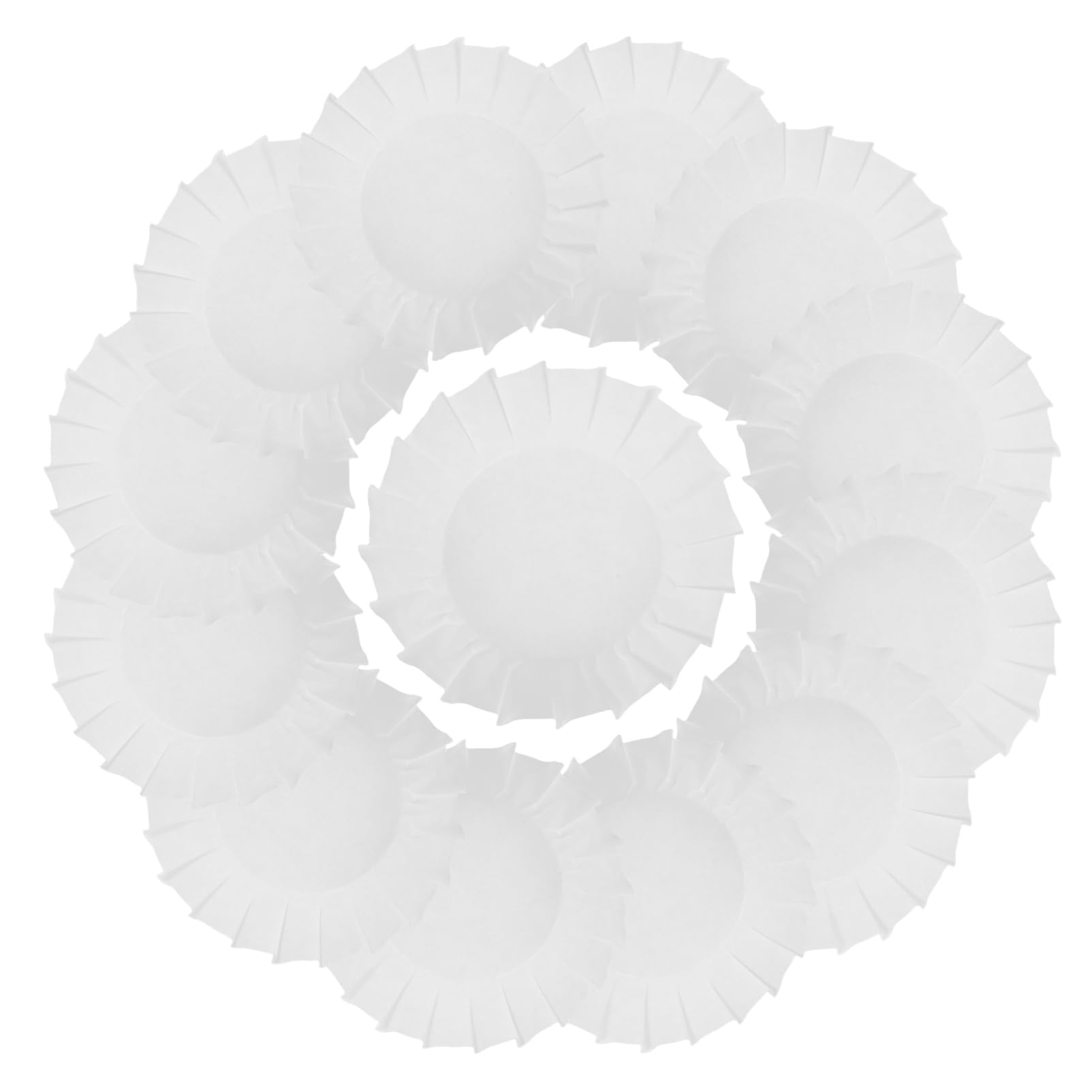 Zerodeko 5 Sätze Basque Kuchen Papierförmchen Ölresistente Cupcake Halter Für Hochzeit Party Shower Backbecher Für Desserts Und Kleine Kuchen 50 Stück * 5