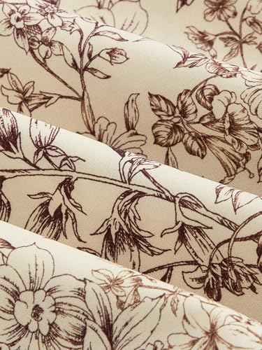 Image of Narecte Summer Dresses for Women,Tie Halter Mini Dress,Floral Print Short Dress,Ruffle Trim Casual Dresses