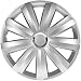 Produktbild AUTO-STYLE Satz Radzierblenden Venture Pro 16-Zoll Silber + Chrom Ringe (Nylon)