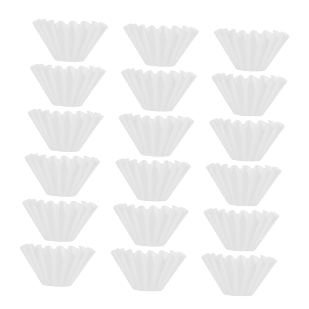 Cabilock 4 Juegos 4 Juegos De Papel De Filtro De Café Filtro De Café Expreso Filtro De Café De Papel De Reemplazo Filtro De Café Suministros De Café Filtros De Café Cesta Filtro 50 Uds * 4