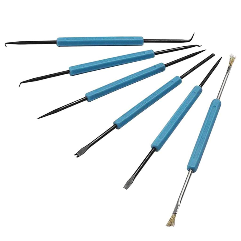 6PCS Desoldering Aid Tool Circuit Board Soldering Assist PCB Cleaner Repair Weld