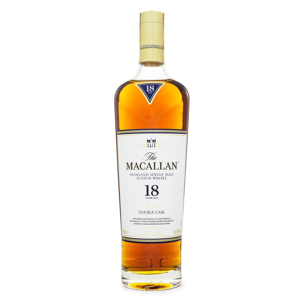 WHISKY THE MACALLAN 18 ANOS DOUBLE CASK 700 ML | Amazon.com.br