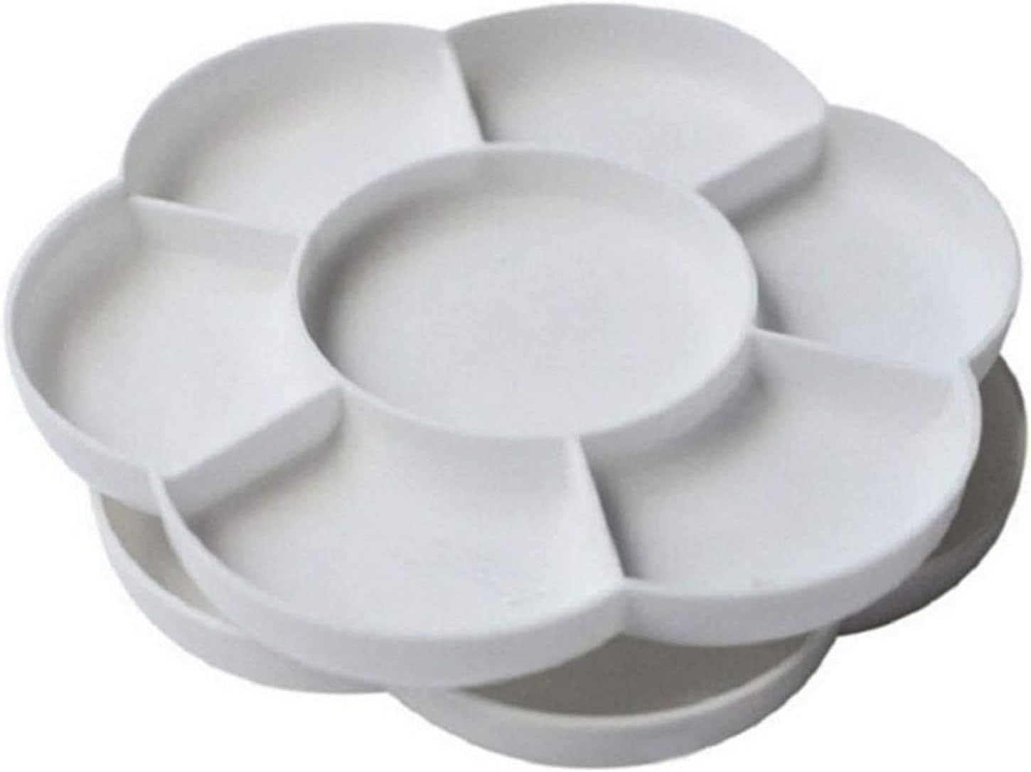 2 Pcs Paint Palette Tray Plastic for Kids and Adults to Create DIY Craft