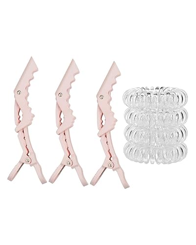 Kitsch Pinzas de cocodrilo para el cabello y lazos de pelo en espiral impermeables para mujeres con descuento