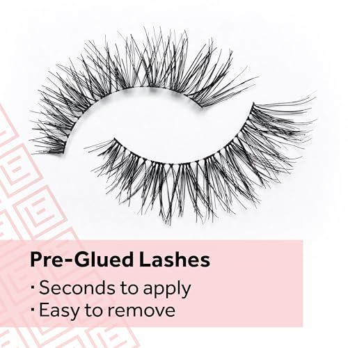Eylure Pre-Glued Wispy Light Texture Eyelashes, No.117, Twin Pack - Image 6