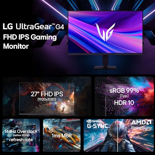 LG Store LG 27G411A 27 Inch Ultragear FHD IPS Gaming Monitor - Image 6