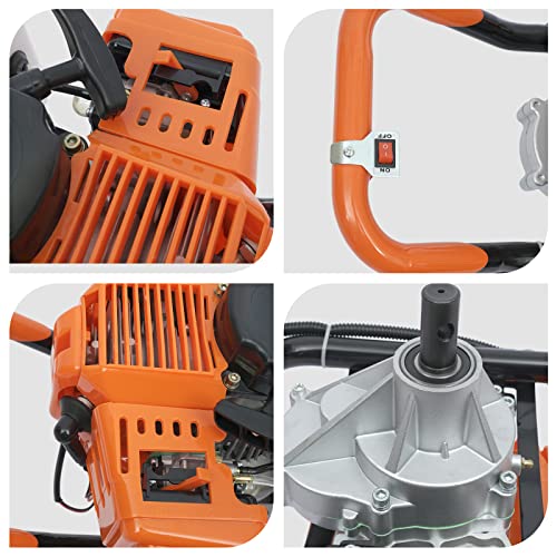 image for DYRABREST 52cc Gas Powered Earth Auger Post Hole Digger Borer Fence Gr