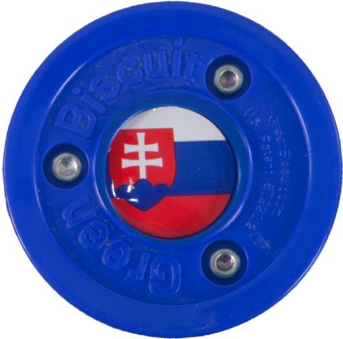 Green Biscuit Slovakia Flag Puck Better Smart