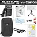 Must Have Accessory Kit For Canon PowerShot ELPH 340 HS, ELPH 360 HS Digital Camera Includes Extended Replacement (900maH) NB-11L Battery + Ac/Dc Charger + Micro HDMI Cable + Case + Mini Tripod + More