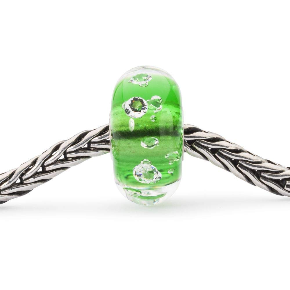 Trollbeads Perlina Beads Diamante Verde