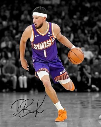 Ikonic Fotohaus Devin Booker Signed Photo Autograph Print Wall Art Home Decor