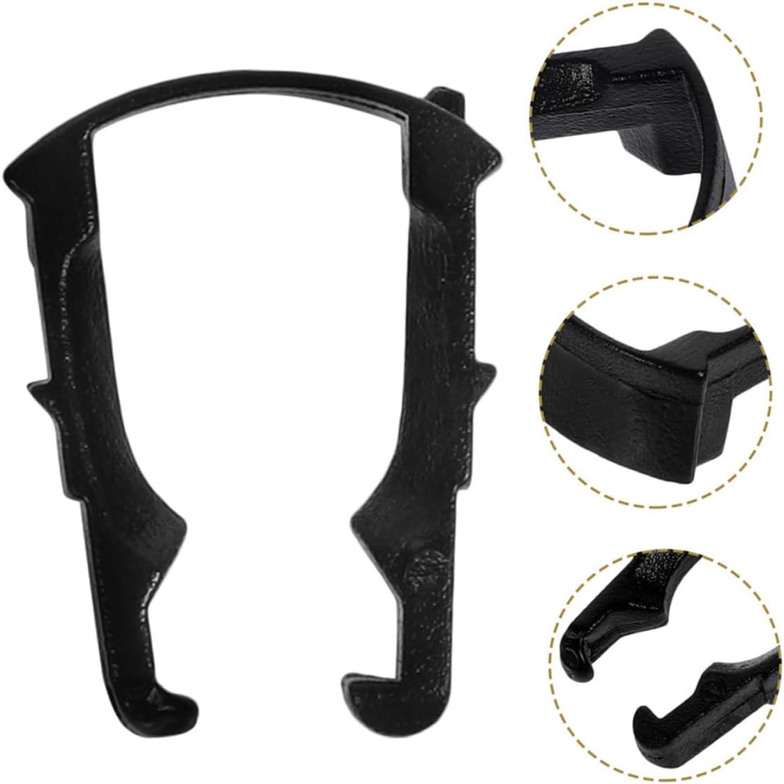200PCS Fuel Line Clamp Kit Universal Fuel Filter Clips for Automotive Use Retaining Clips for and Tubing Compatible Most Vehicles
