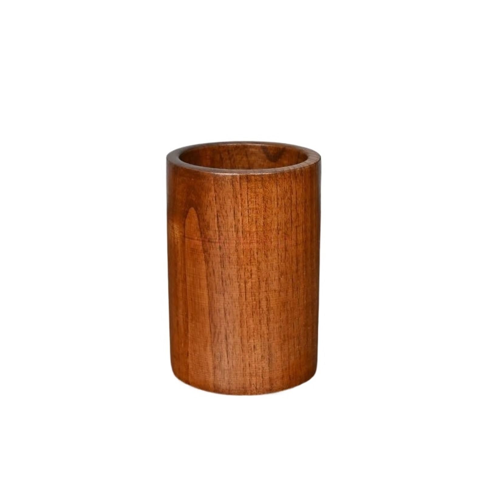 Stiftehalter 1pcs Solid Wood Pen Holder, Chinese Style Retro Wooden, Desktop Decoration Storage Box Für Schreibtische