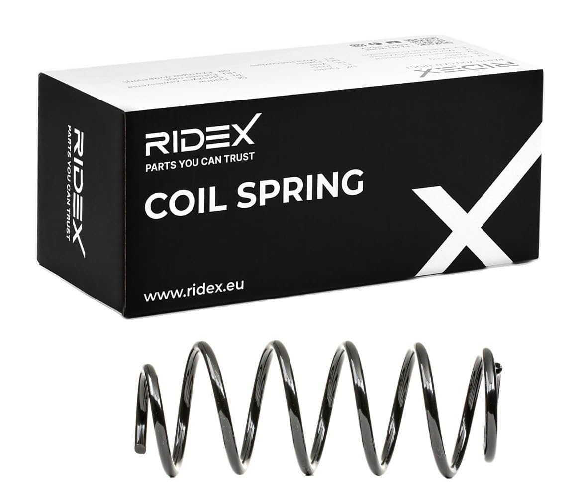 Sprężyna zawieszenia RIDEX 188C1146 Przód, 2 szt Kompatybilny z PEUGEOT 207 WA, WC 207 SW WK 207 CC WD