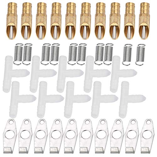 Zerodis 10 pièces Abreuvoir pour Animaux de Compagnie...