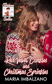 Red Velvet Crinkles and Christmas Sprinkles (Christmas Cookies) by [Maria Imbalzano]