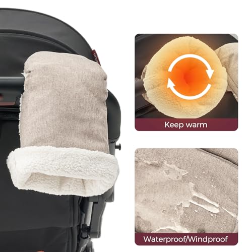 Image of Momcozy Stroller Gloves Warmmuffs