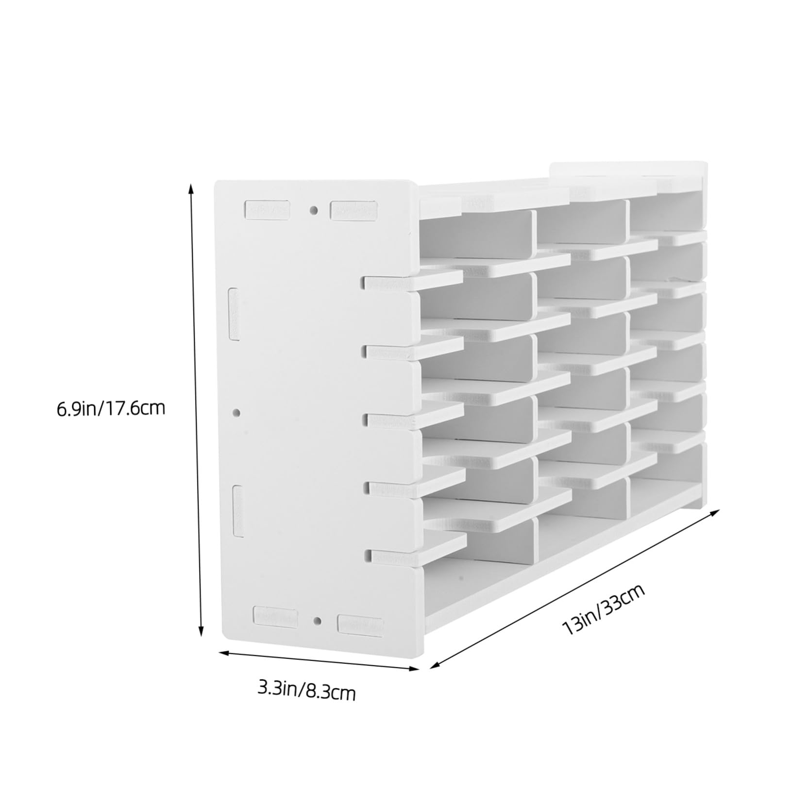 POPETPOP Scatola Porta CD Dvd Multi-scomparti Organizer Trasparente Compatta per Casa Ufficio Protezione da Polvere e Graffi