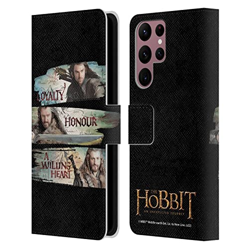 Coque Samsung S22 Ultra 5G The Hobbit étui cuir rabat portefeuille protection antichoc