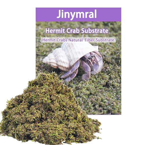 Jinymral 3.5oz Hermit Crabs Substrate Ideal for Hermit Crab Supplies for Tank Habitat