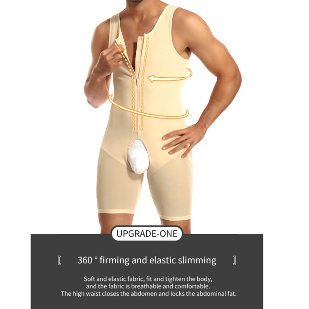 Hombre Bodies Moldeadores Levanta Glúteos Vientre Plano Braguitas Abdomen Shapewear