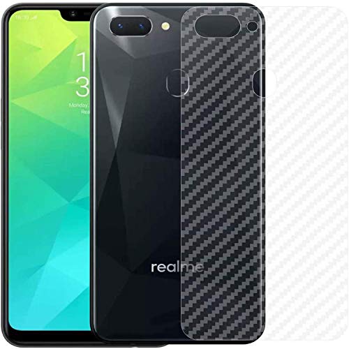 Image of Compatible with Oppo Realme 2 Back Screen Protective Film Carbon Fiber Skin Transparent Screen Guard Sticker