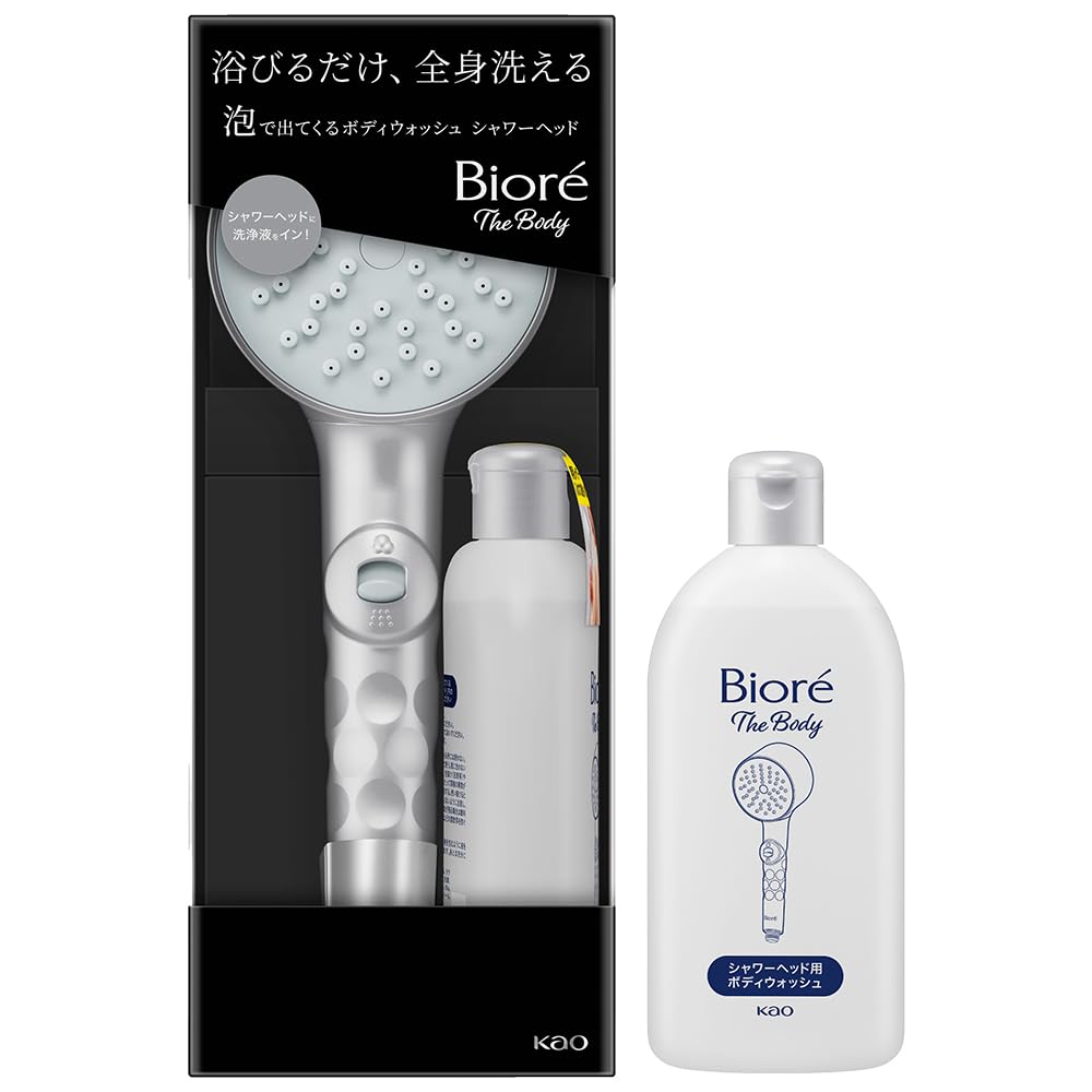 ビオレ ザ ボディ 泡で出てくるボディウォッシュ シャワーヘッド Amazon.co.jp: ビオレ ザボディ 泡で出てくるボディウォッシュ