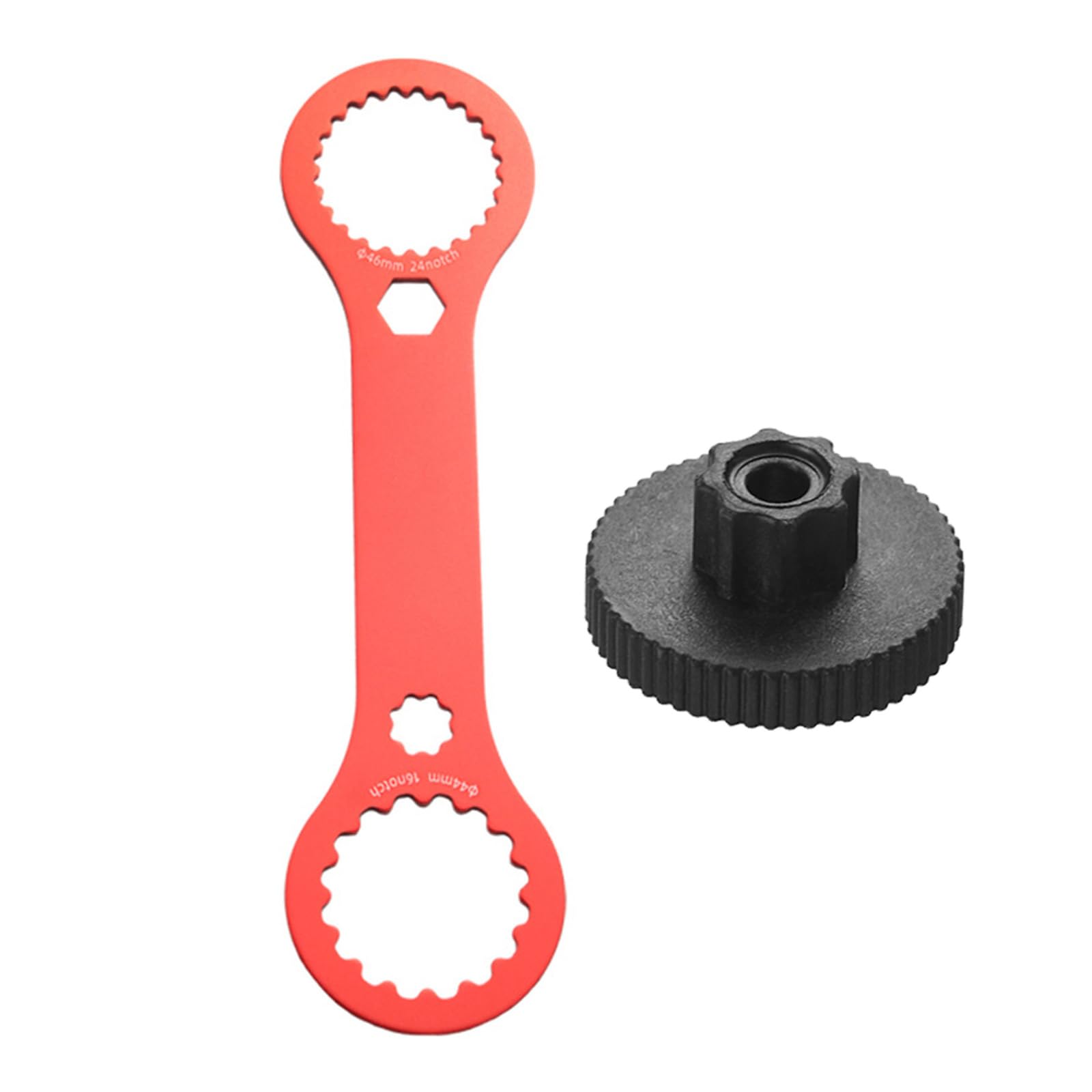 Bnojjellol Bicycles Aluminum Alloy Removal Install Bottom Brackets Wrench Tool Bottom Bracket Spanner for Bike Central Axles Repair Bikes Maintenance Tool
