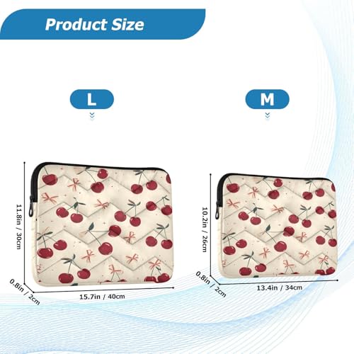 Funda para laptop de 15.6 pulgadas ALAZA retro con diseño multicor miniatura 3