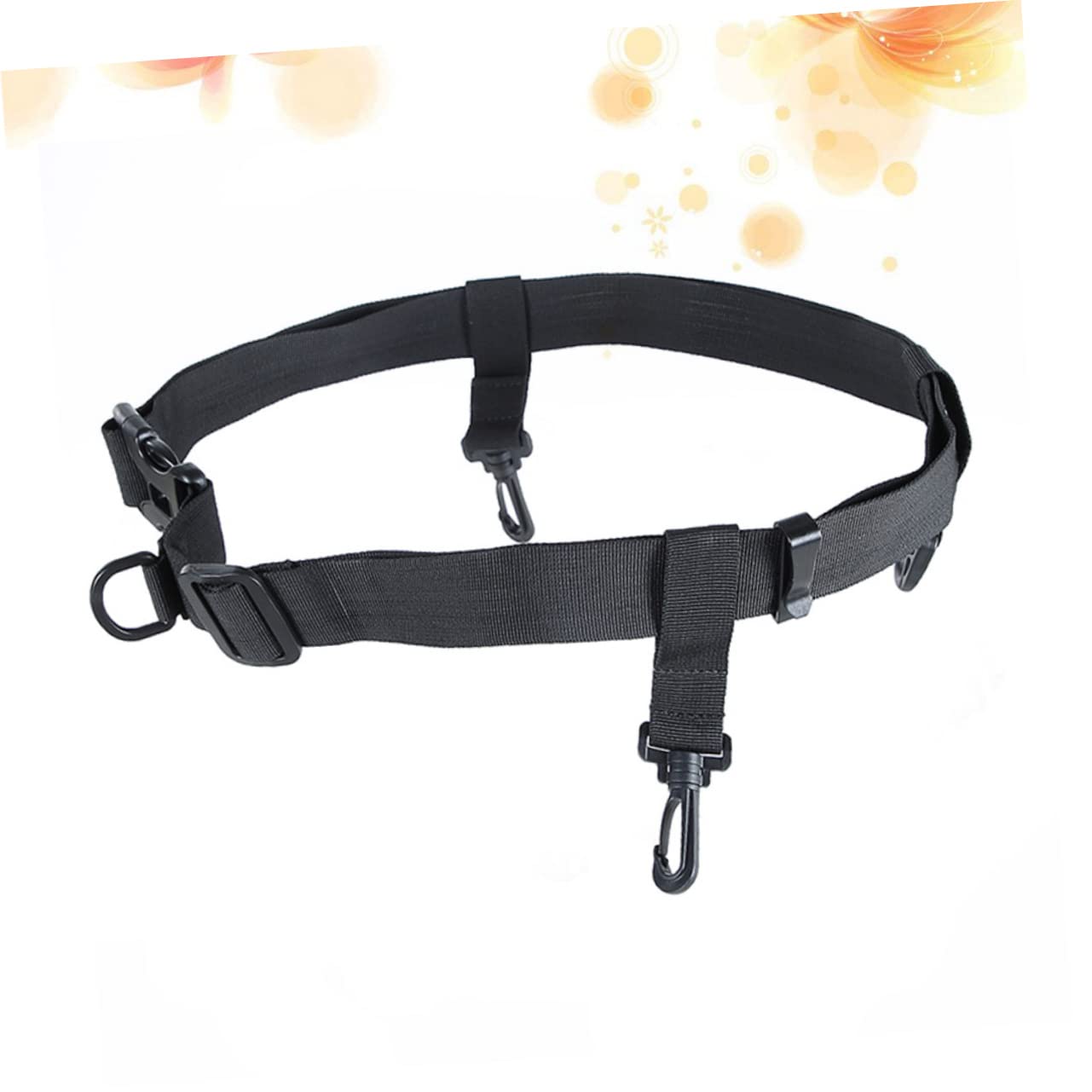 balacoo 2 Pack Fishing Waist with Adjustable Straps Quick-release D-ring for Easy Accessory Carrying