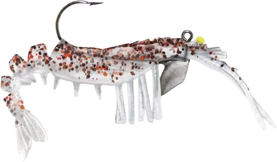 Vudu Shrimp Egret Lures 2 per PK Gold E-vs35-14-08 for sale online