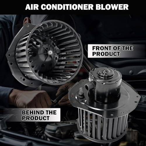 Image of 700103 AC Heater Blower Motor Fan Fit for GMC C1500 C2500 C3500 K1500 K2500 K3500 Yukon Safari G15 G25 G35 for Chevy Astro C1500 C2500 C3500 K1500 K2500 K3500 Tahoe Camaro Corvette Front Side
