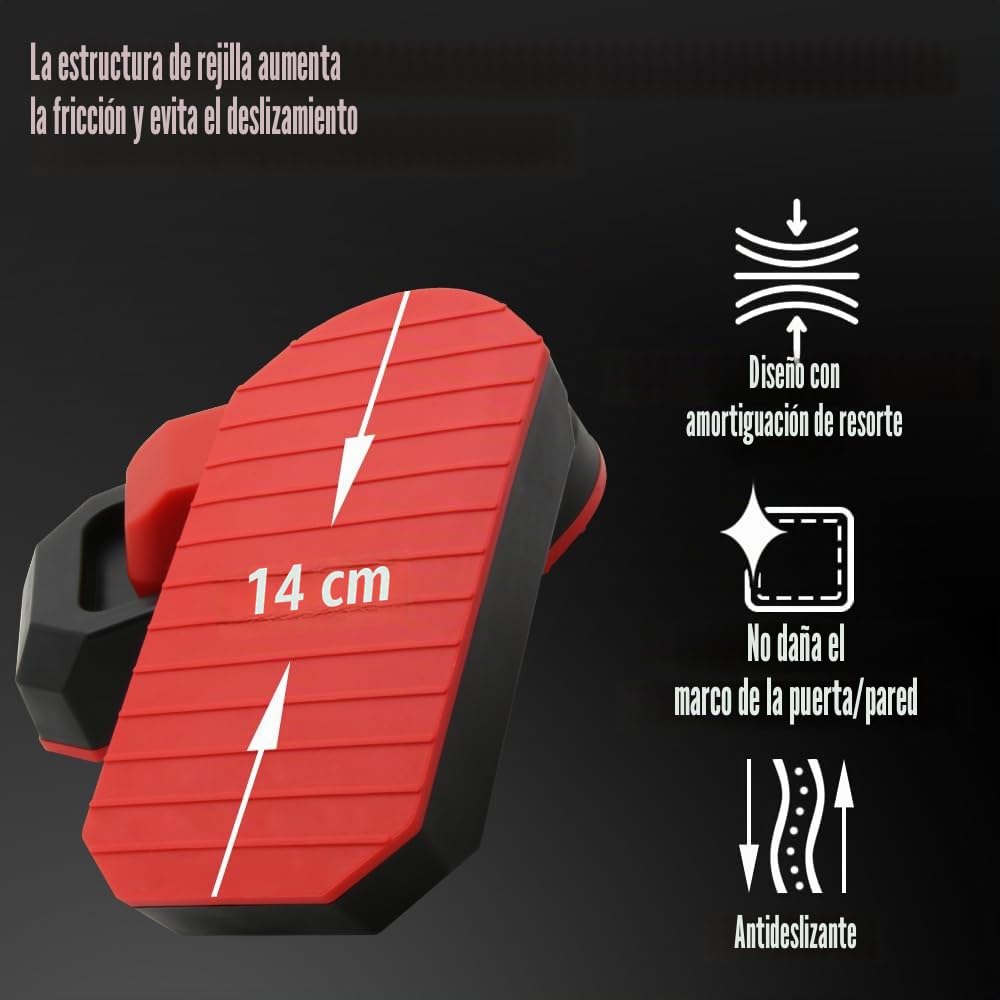 Barra de dominadas para marco de puerta, 70-90 cm, 90-110 cm, barra de dominadas sin tornillo, carga de hasta 250 kg
