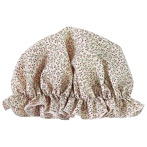 Making Believe Womens Mop Cap - Cream Calico