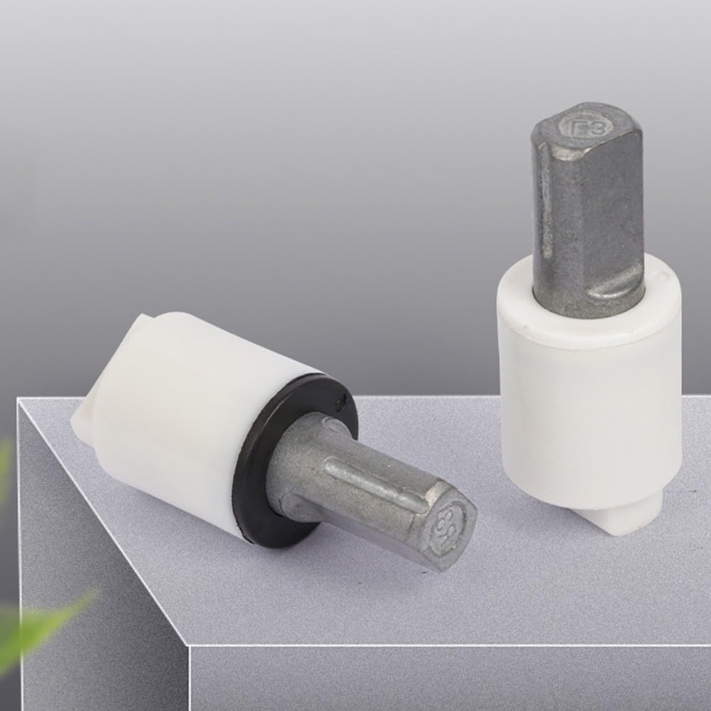 2PCS Toilet Lid Plastic Descent Damper, Toilet Seat Rotary Hydraulic Soft Close Damper Hinge, Bathroom Toilet Silent Descent Connector