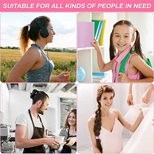 150 Pieces Hair Ties For Women Thick Curly Hair, Bulk Hair Ties Ponytail Holders Hair Elastics Hair Bands For Adults Women Girls (4Mm) #TOP4