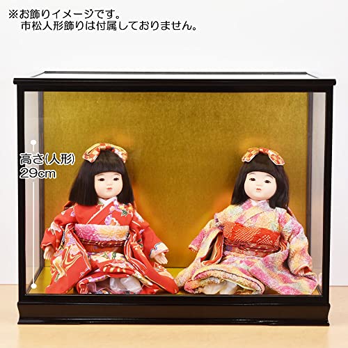 Amazon.co.jp: 陣屋 日本の伝統美を紹介します。: 人形ケース