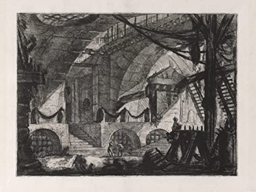Impression d'affiches Carceri Piranesi pour habiller un grand mur vide
