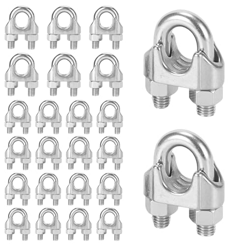 Sujetacables Inox para Cable de 5 Marca Lunaanda