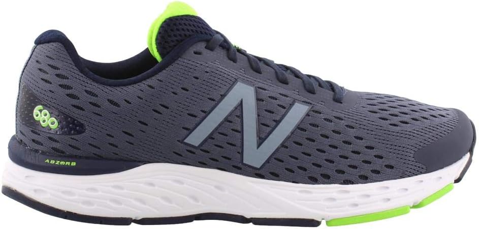 New Balance Men's Fresh Foam 680 V7 Running Shoe 13 Pigment/Green