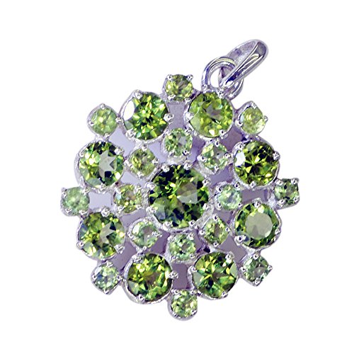 Collier Péridot Argent : Collier en Pierre de Naissance pour le Quotidien