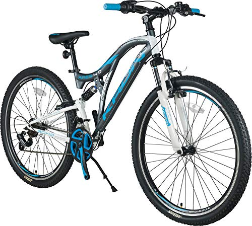 KRON ARES 4.0 Fully Mountainbike 26 Zoll | 21 Gang Kettenschaltung mit...