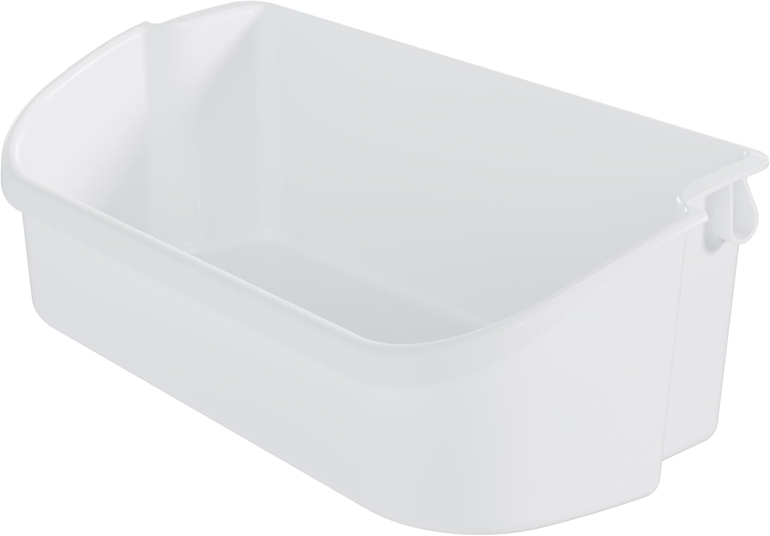 HECASA 240356401 AP2116036 Refrigerator Door Bin Shelf Bucket Shelf 240356405 240356406 240356409 Replacement only White Bin (2Pcs White)