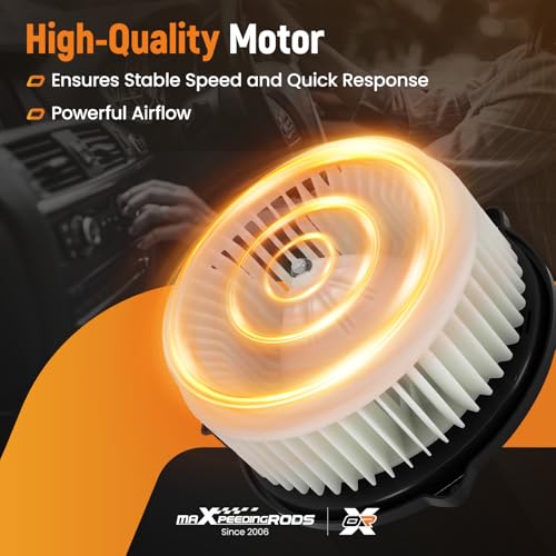 Image of maXpeedingrods HVAC Blower Motor Assembly 700003 Fits for Honda Accord 2003-2007, Ridgeline2008-2014, for Acura 2004-2008 TSX # 79310SDAA01 79310SDCA01 PM9175