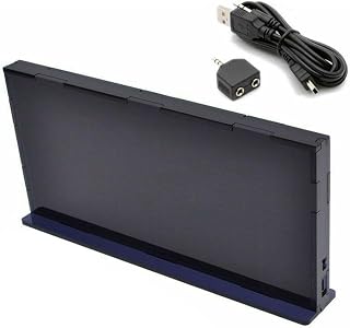 AS1424 LED Music Audio Spectrum Analyzer with 24 Frequency Bands, 32-Bit Processor, USB Powered Sound Level Display for Car or Home with Adjustable Brightness and Speed