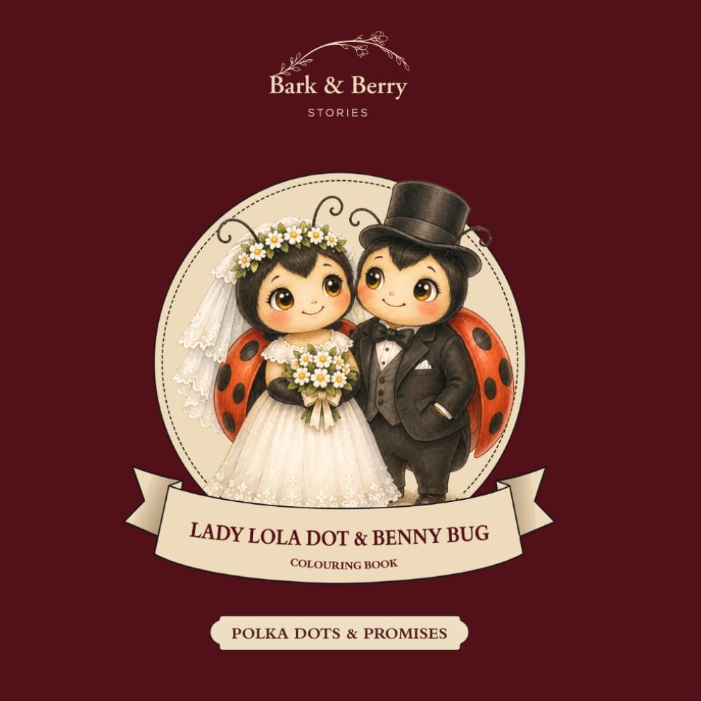 Bark & Berry Stories: Lola Dot and Benny Bug's Colouring Book: A Whimsical Polka Dots & Promises Colouring Adventure (Bark & Berry Stories: Colouring Books)