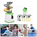 Vbestlife Automatic Machine for Beginners, 10 Balls Table Tennis Trainer Balls Launcher Training Machine Table Tennis Robot for Beginners Training