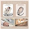 Fashionsmile Electric Baby Swing for Infants,Multifunctional 3-in-1 Rocker,5-Speed Adjustable,Remote Control,10 Melodies,5-Point Harness,for Infants Up to 30 lbs, Up to 12 Months Easy Assembly (khaki) #1