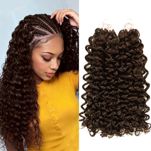 Crochet Human Hair for Black Women Brown Curly Human Crochet