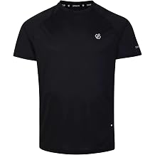 Dare 2b Mens Accelerate Lightweight T-Shirt XS Black